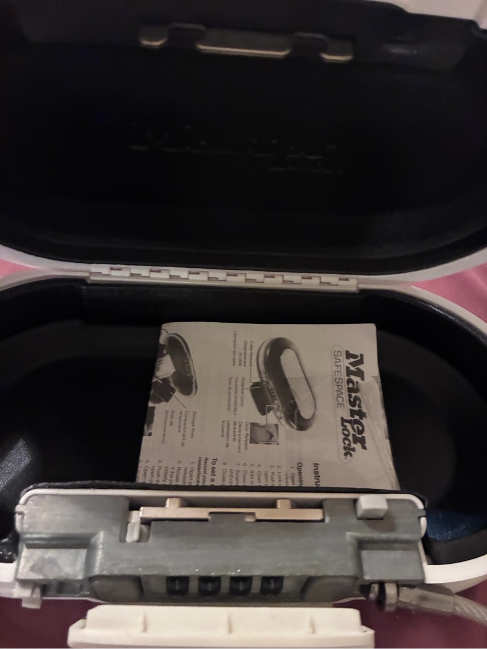 SafeSpace Portable Keyless master lock - Picture 3 of 8